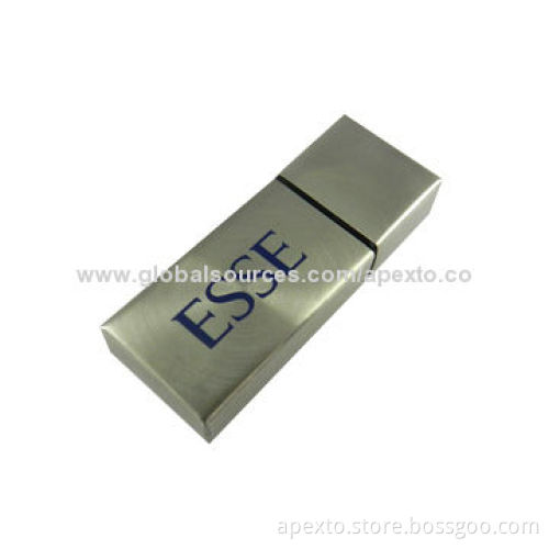 Metal USB Stick, Customized Logos Welcomed, 1 to 32GB Capacities, Supports Microsoft's Windows OS